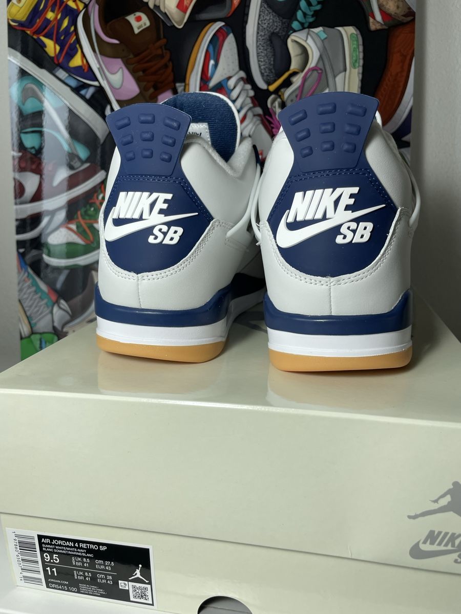 Jordan Herrenschuhe: Nike Jordan 4 SB Navy Gr. 43 – Neu und originalverpackt aus Freidorf TG von kickznlacez 4
