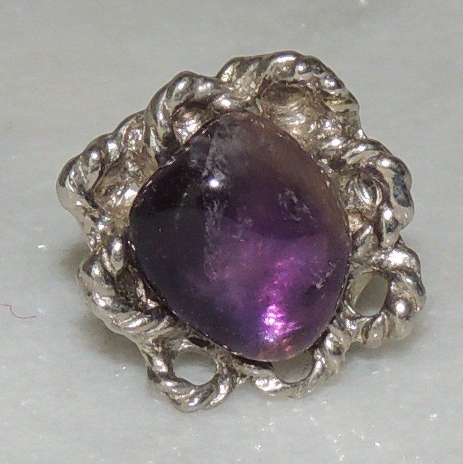 Ringe: SCHÖNER RING "AMETHYST" SILBER OFFENE WEITE – Neu (gemäss Beschreibung) aus Au ZH von FashionConsultant