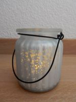 Laterne Windlicht aus Glas NEU zum Aufhängen shabby chic