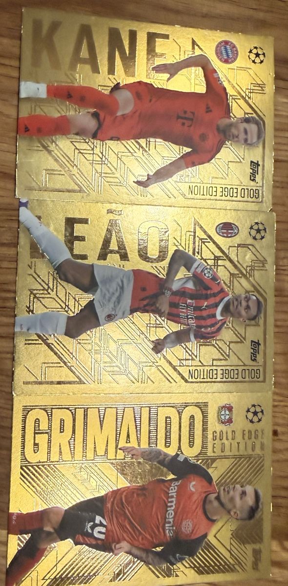Topps Sammelbilder & Trading cards: 3 Match Attax gold edge edition – Neu (gemäss Beschreibung) aus Herrenschwanden von RogerFederer