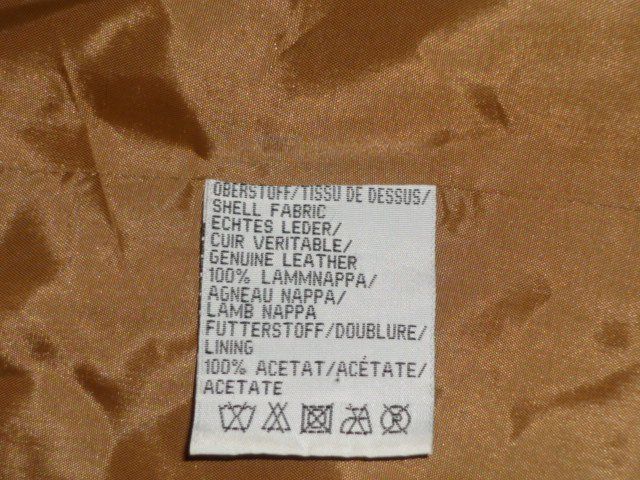 Madeleine Giacche: JACKE LEDER  GR. 42 MADELEINE  BRUSTBR. 110 CM. CA. – Usato da St.Gallen venduto da Anso 5