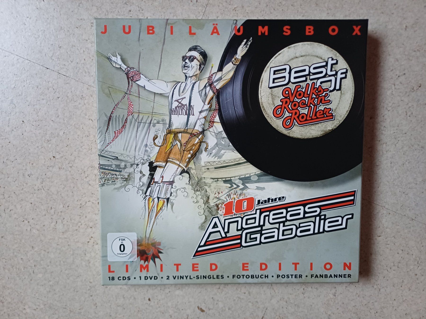 CDs: Jubiläumsbox Andreas Gabalier limited edition – Gebraucht aus Schattenhalb von tralee