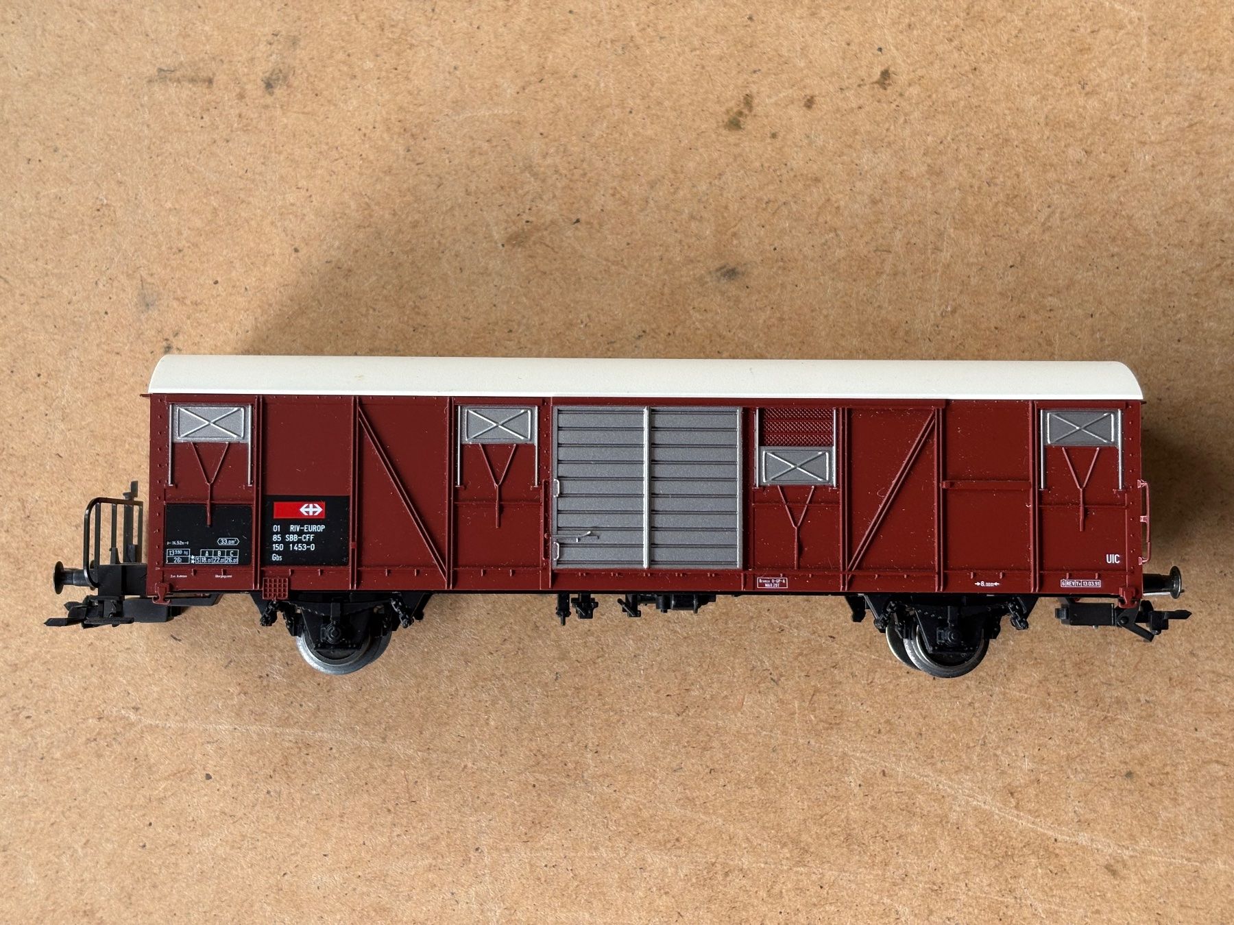 Märklin Modelleisenbahnen: Marklin Güterwagen SBB – Neu (gemäss Beschreibung) aus Hauterive NE von eriamch