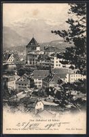 Chur, Gasthaus Hofkellerei mit Falknis