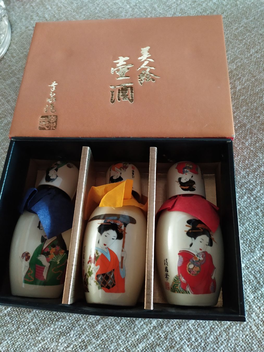 Spirituosen: Vintage Japanese Geisha Sake Set – Gebraucht aus Hinwil von Ehretstock8 2