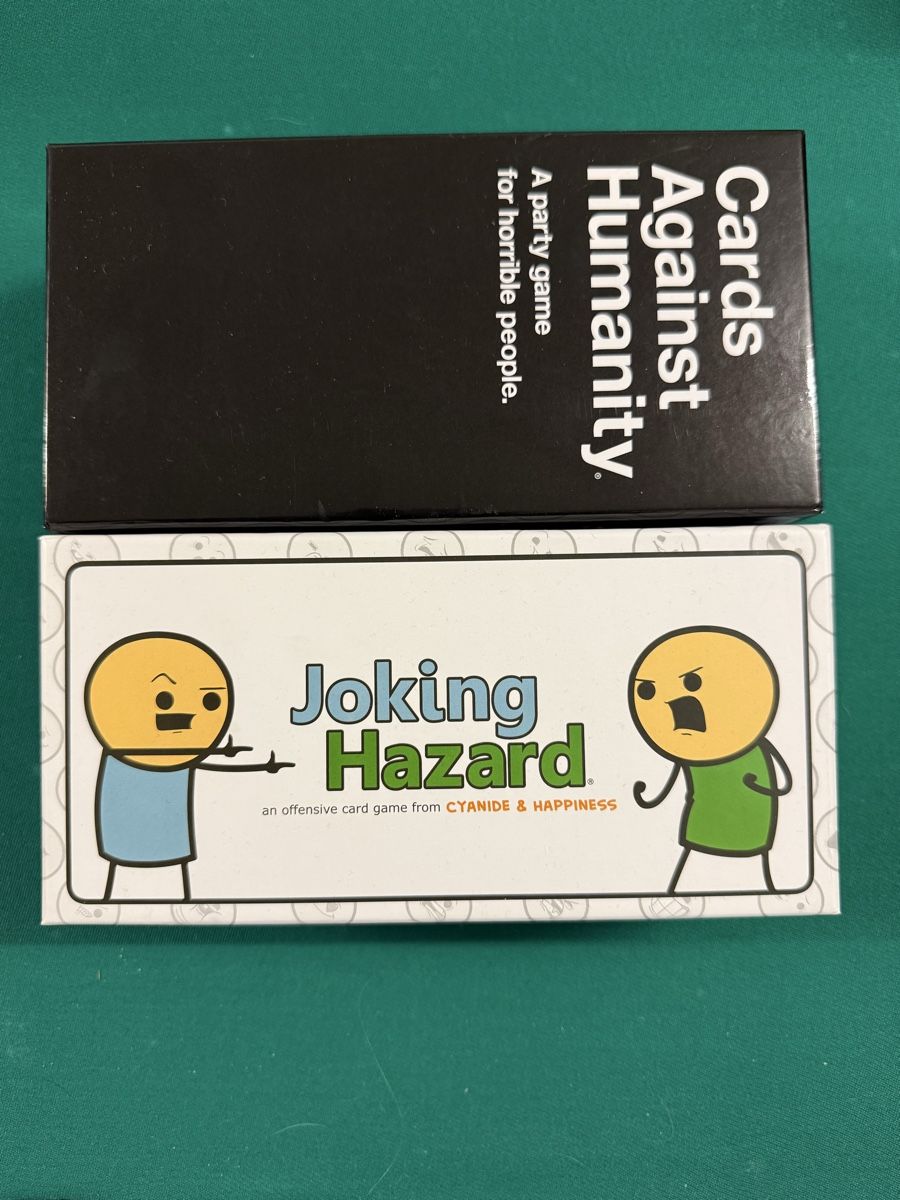 Giochi: Cards Against Humanity + Joking Hazard – Nuovo (secondo la descrizione) da Wavre venduto da bra_gl96