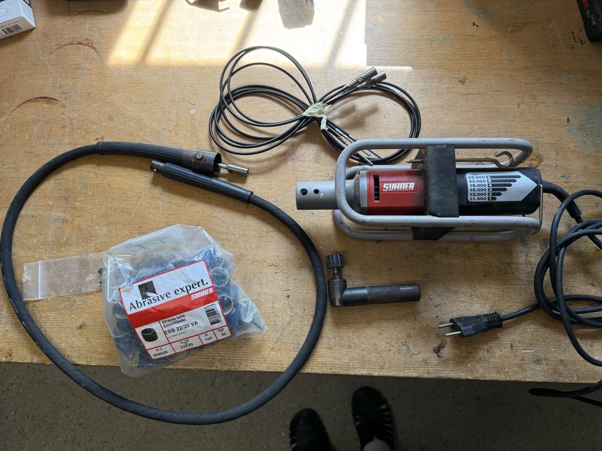 Suhner Tutte le macchine: Biegsame Welle Set Suhner MINIfix 25-R – Usato da Winterthur venduto da ola777 3