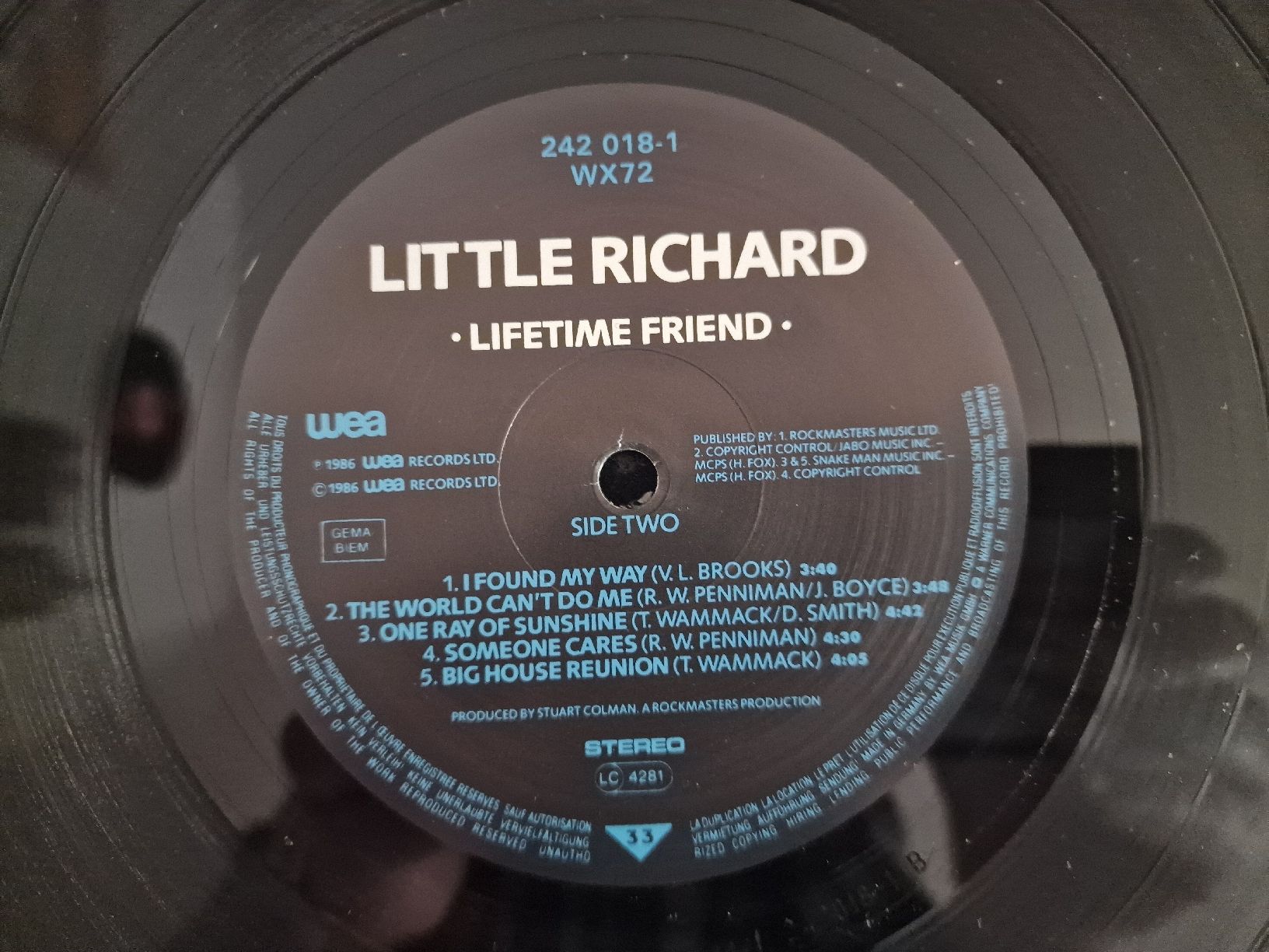 Dischi in vinile: Little Richard - Lifetime Friends – Usato da Pfaffnau venduto da gunport 1
