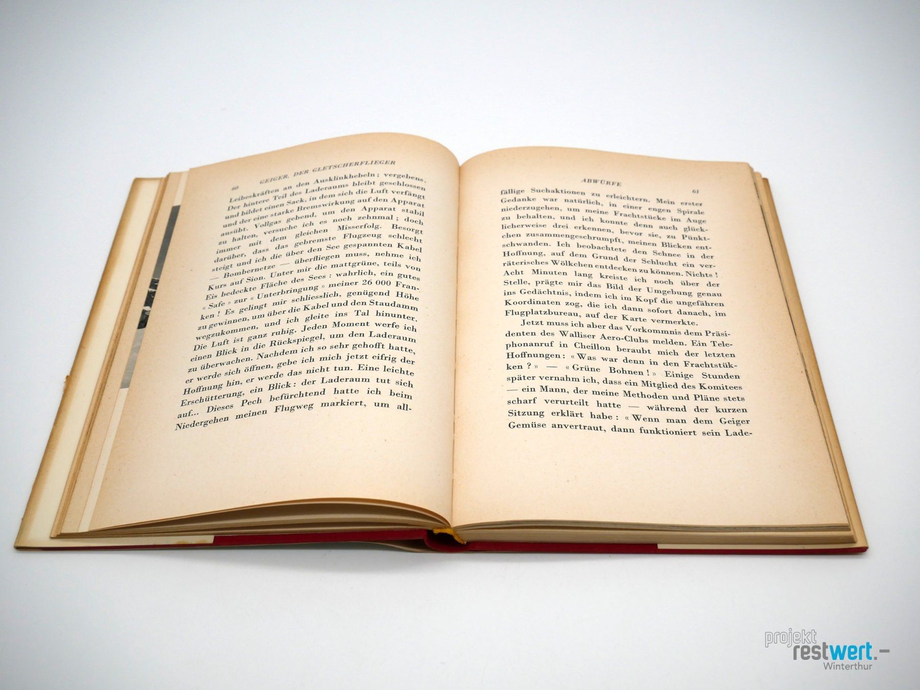 Libri: HERMANN GEIGER Der Gletscherflieger – Usato da Winterthur venduto da Restwert_Winterthur 1