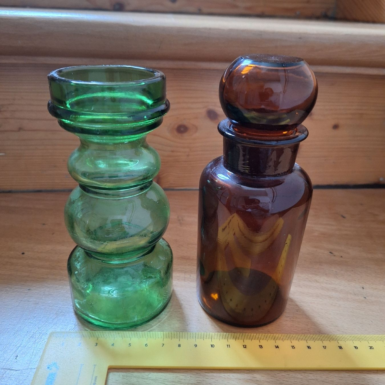 Vasi & Recipienti: Versand möglich! 2 schöne ältere Glasware, Vase, Dose – Usato da Winterthur venduto da Goldpipau 5