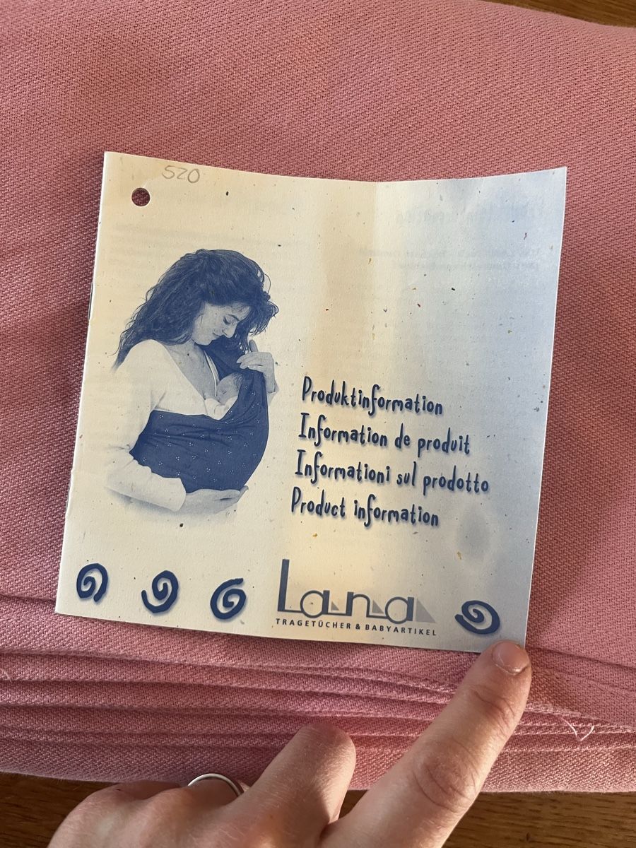 Marsupi portabebè: Lana Babytragetuch – Usato da Zürich venduto da jul_vlz6 1