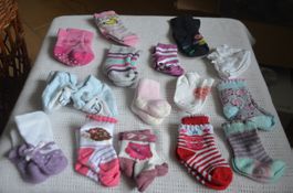TAILLE 56-62 - 15 PAAR SOCKEN