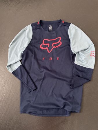 FOX Bikeshirt Junior XL / langarm atmungsaktiv 