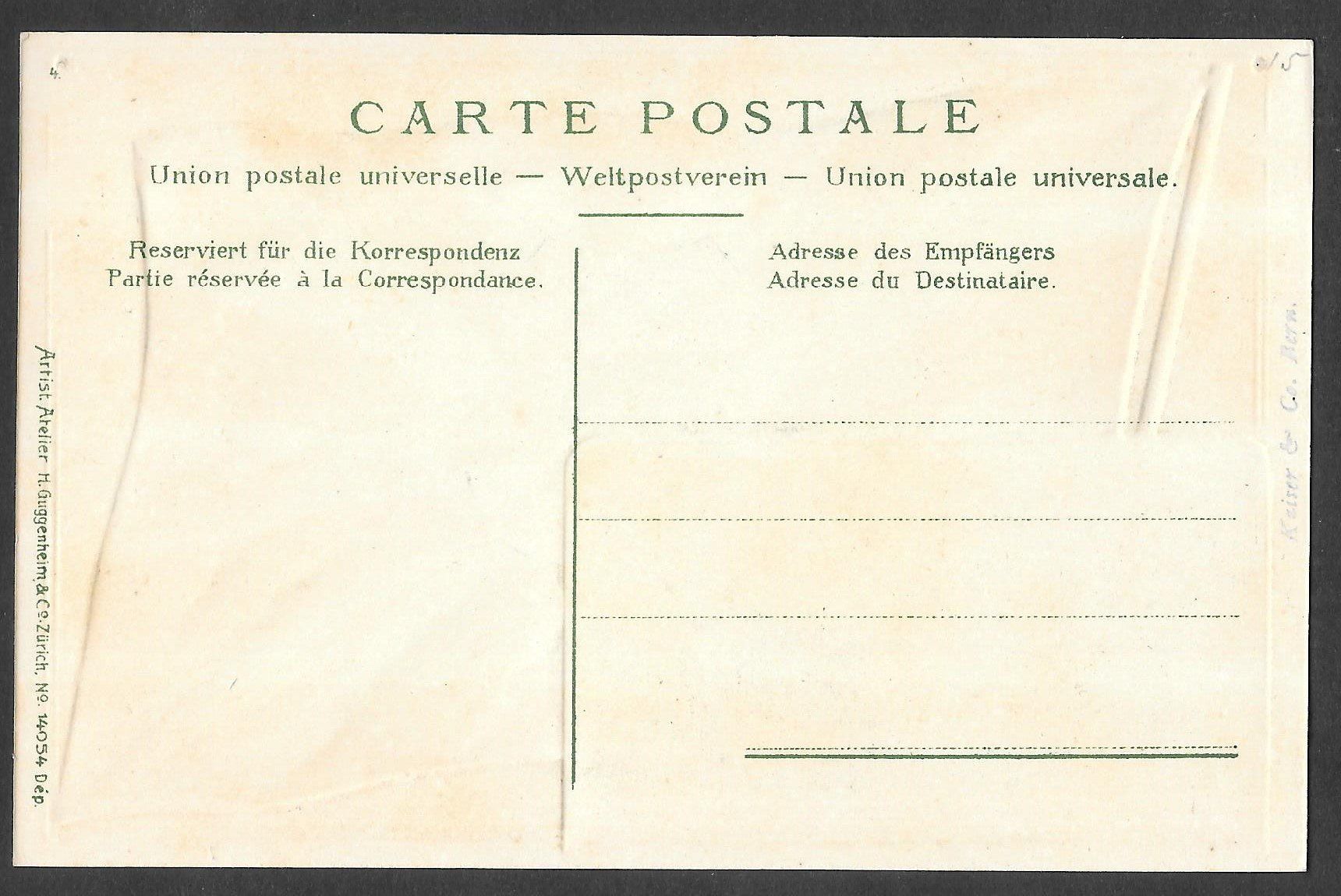 Cartoline postali: Zug Prägekarte mit Kantonswappen – Usato da Olten venduto da clotaldi 1