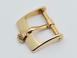Rolex 18K/750 Gold Dornschliesse 14mm Schliesse Buckle