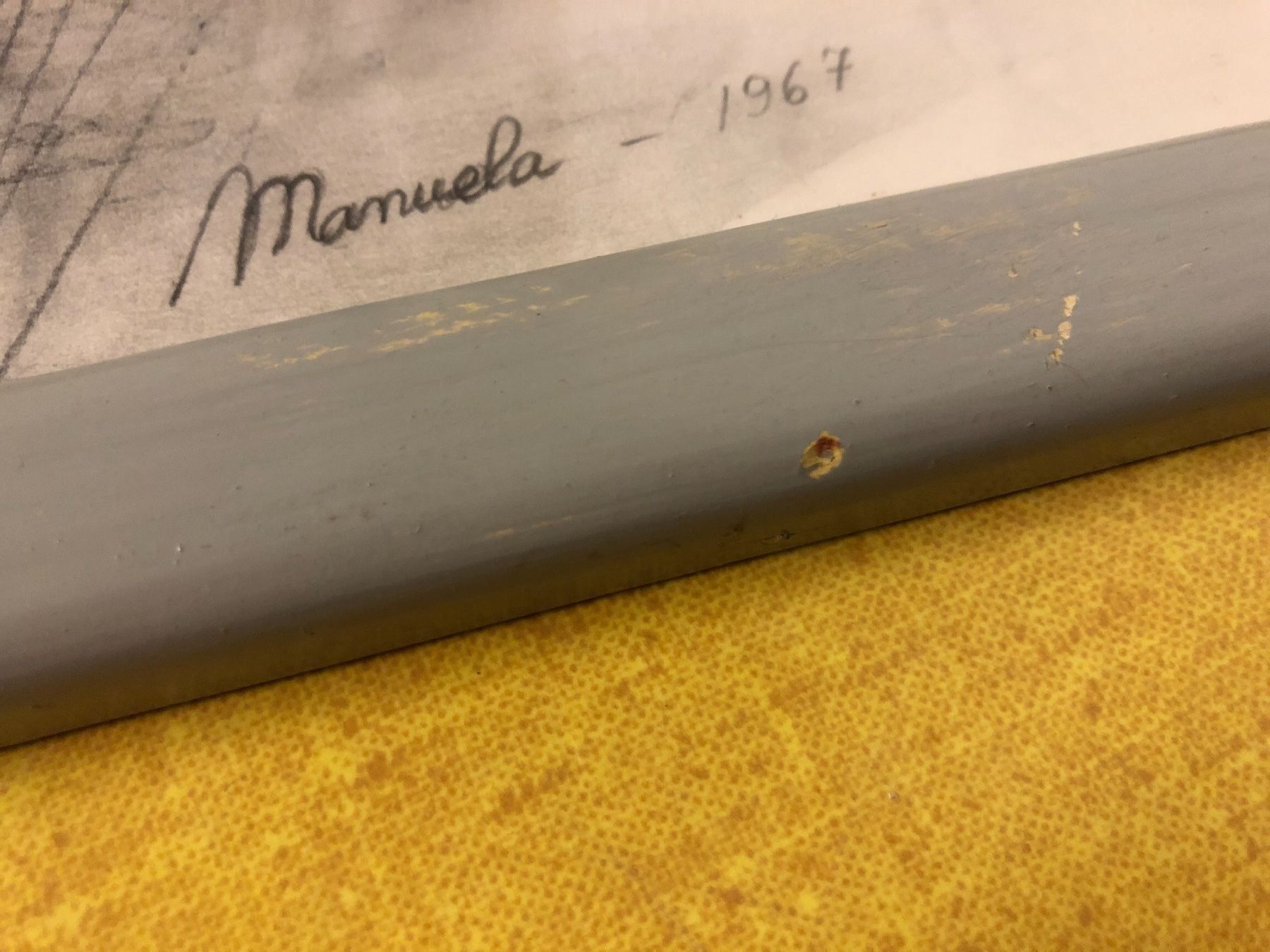 Foto & Immagini: Bleistiftzeichnung Signiert Manuela 1967 – Usato da Lanzenhäusern venduto da vic63 7