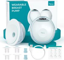 Elektrische Milchpumpe Doppelset freihändig USB-C
