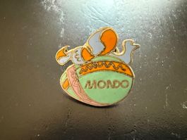MONDO Pin/Anstecker, Vintage, sehr guter Zustand, Rarität