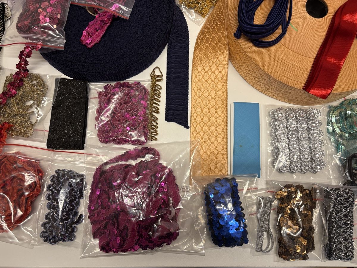 Kit bricolage: Riesen Textilband Bastel Lot – Usato da Rümlang venduto da euqinom16 6