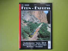 Heft: Fern-Express: Grossbritannien, Kenia, Bolivien, Kroati