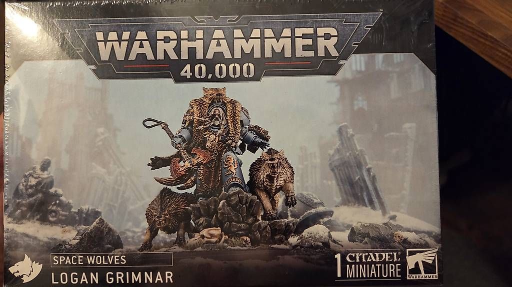Modellbausätze & Standmodelle: Warhammer 40k Logan Grimnar Space Wolfes Neu&OVP – Neu und originalverpackt aus Rothrist von Benj1990 1