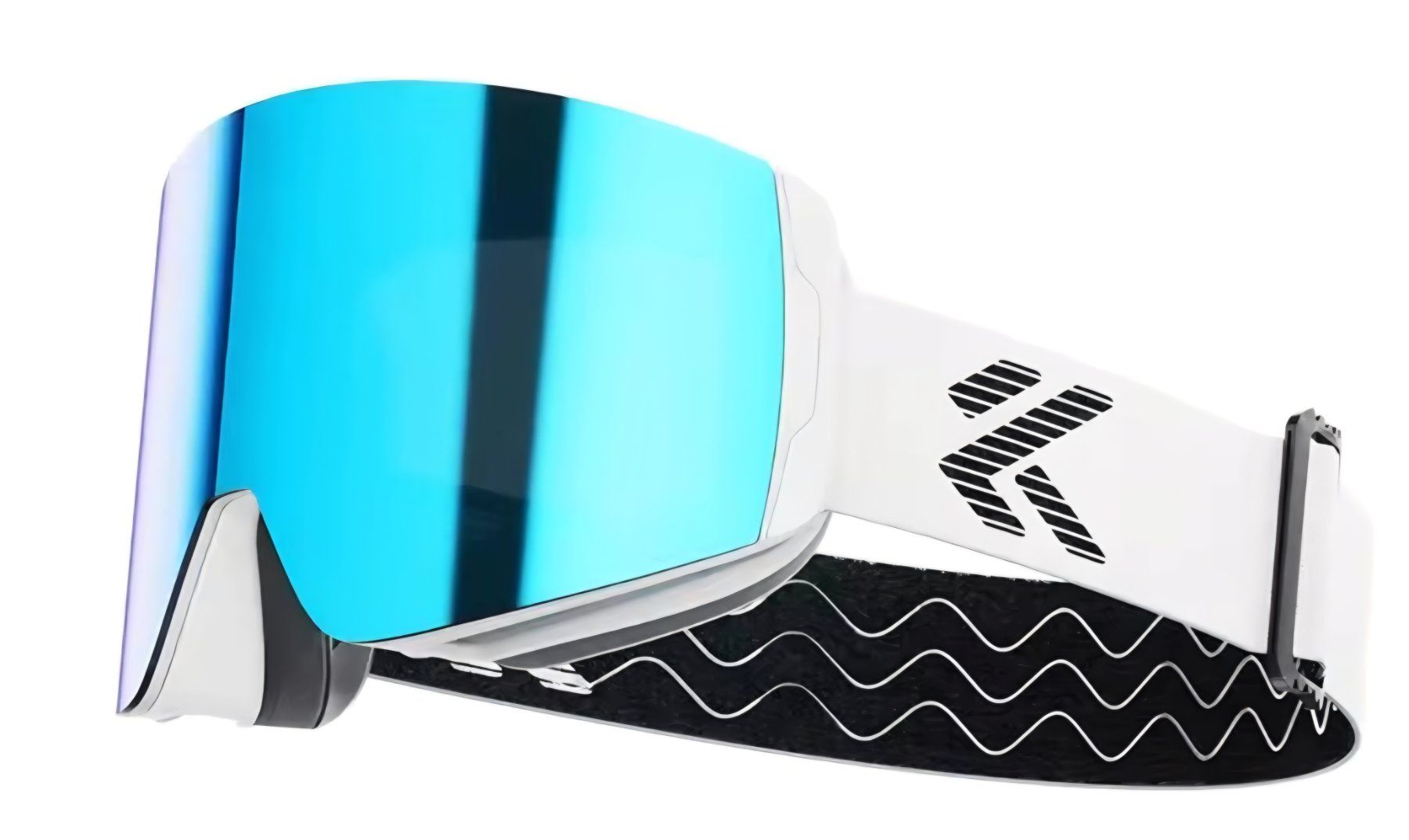 Occhiali & Lenti: Top Goggle blue mirror Band in weiss ! – Nuovo (secondo la descrizione) da Münsingen venduto da Geeskile