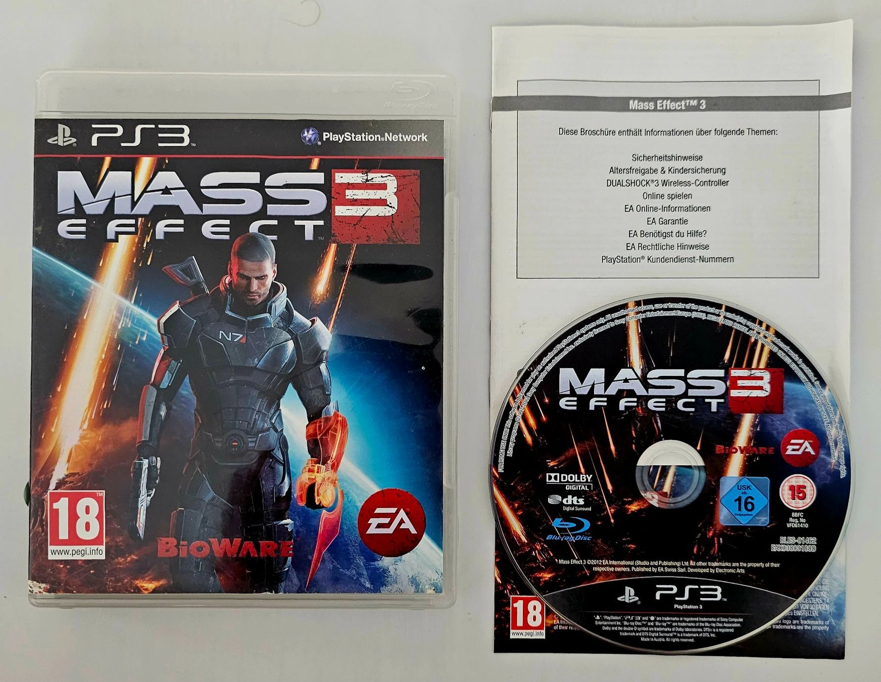 Sony Spiele: Mass Effect 3 (PS3) – Gebraucht aus Holziken von Miglioregamesnmore