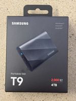 Samsung Portable SSD T9 4 TB – neuwertig – 2’000 MB/s