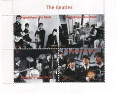 Block "The Beatles". Mali.