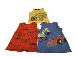 C&A Kinder T-Shirt Ärmellos, Pullover Set Gr. 110