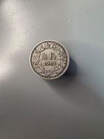1/2 Franken 1903 Silber Umlaufmünze Zustand gut