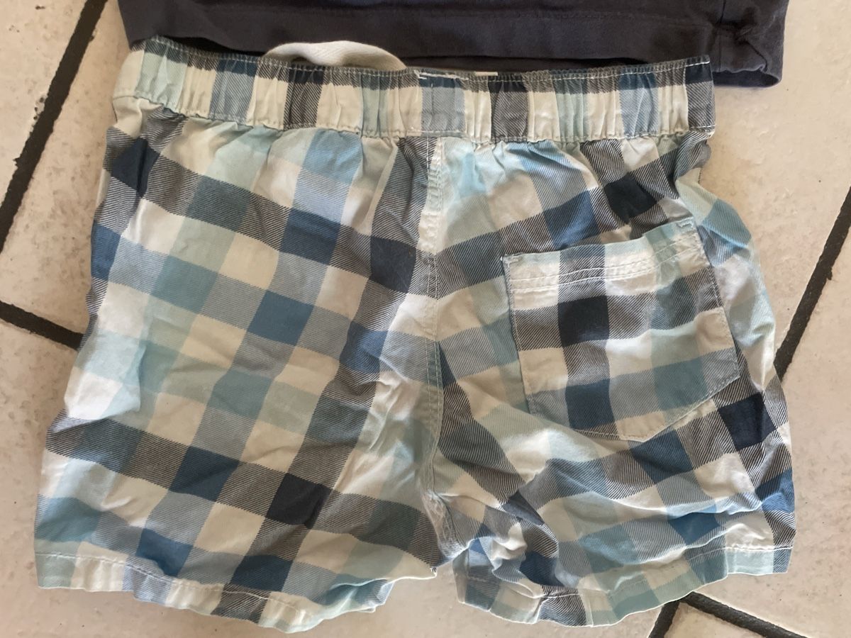 H&M Kleiderpakete & -sets: H&M Top und Shorts kariert Gr.86 – Gebraucht aus Obergerlafingen von cabo4 1