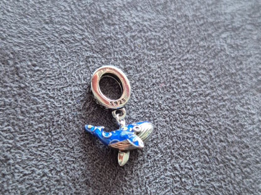 Anhänger: Silber Charm Wal leuchtend+Garantie – Neu (gemäss Beschreibung) aus Rotkreuz von Carbone_Bijou-Shop 2