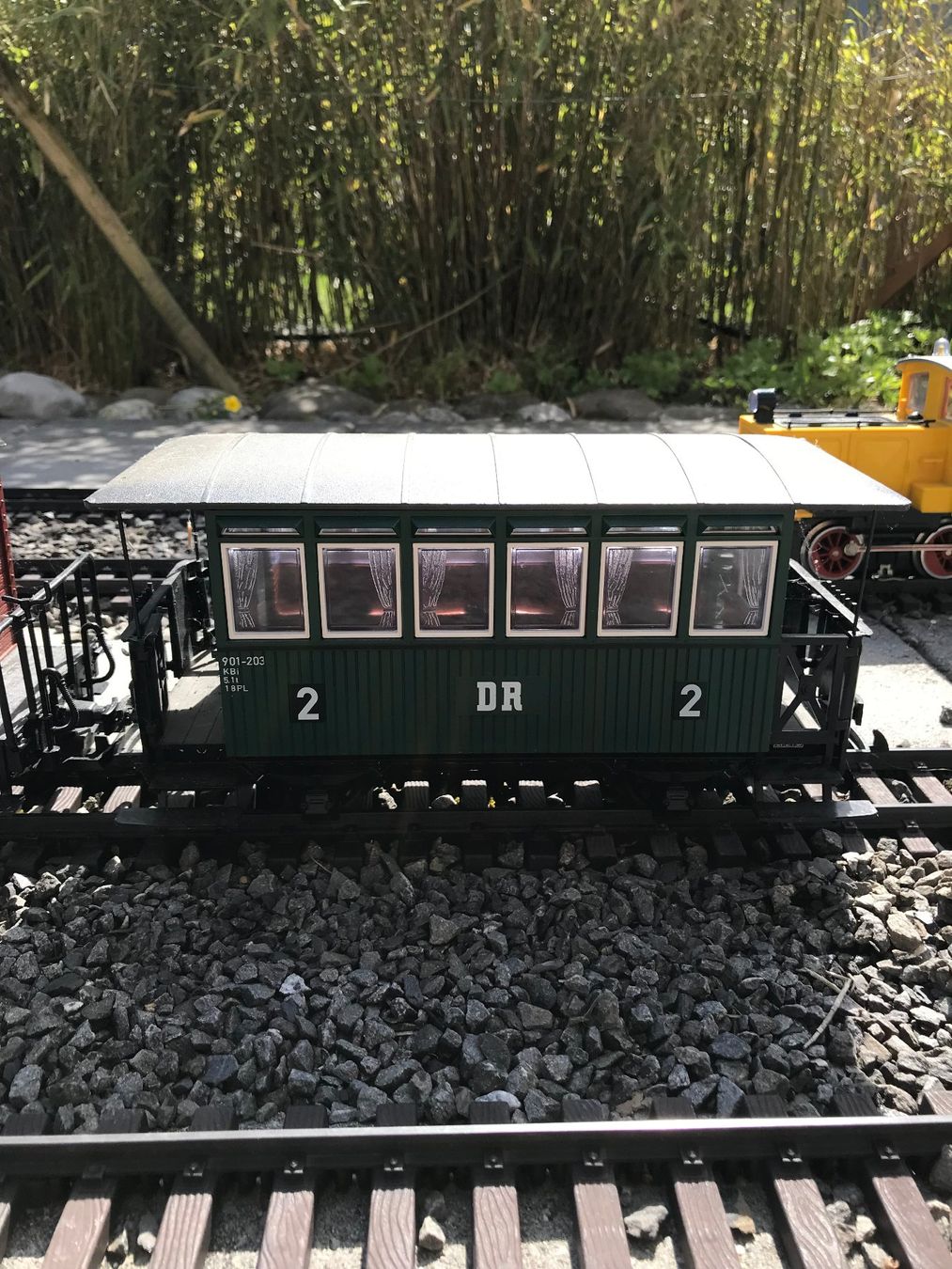 LGB Modellini di ferrovie: 2LGB Lokomotiven und 2Wagen – Usato da Lauerz venduto da RogerH05 2