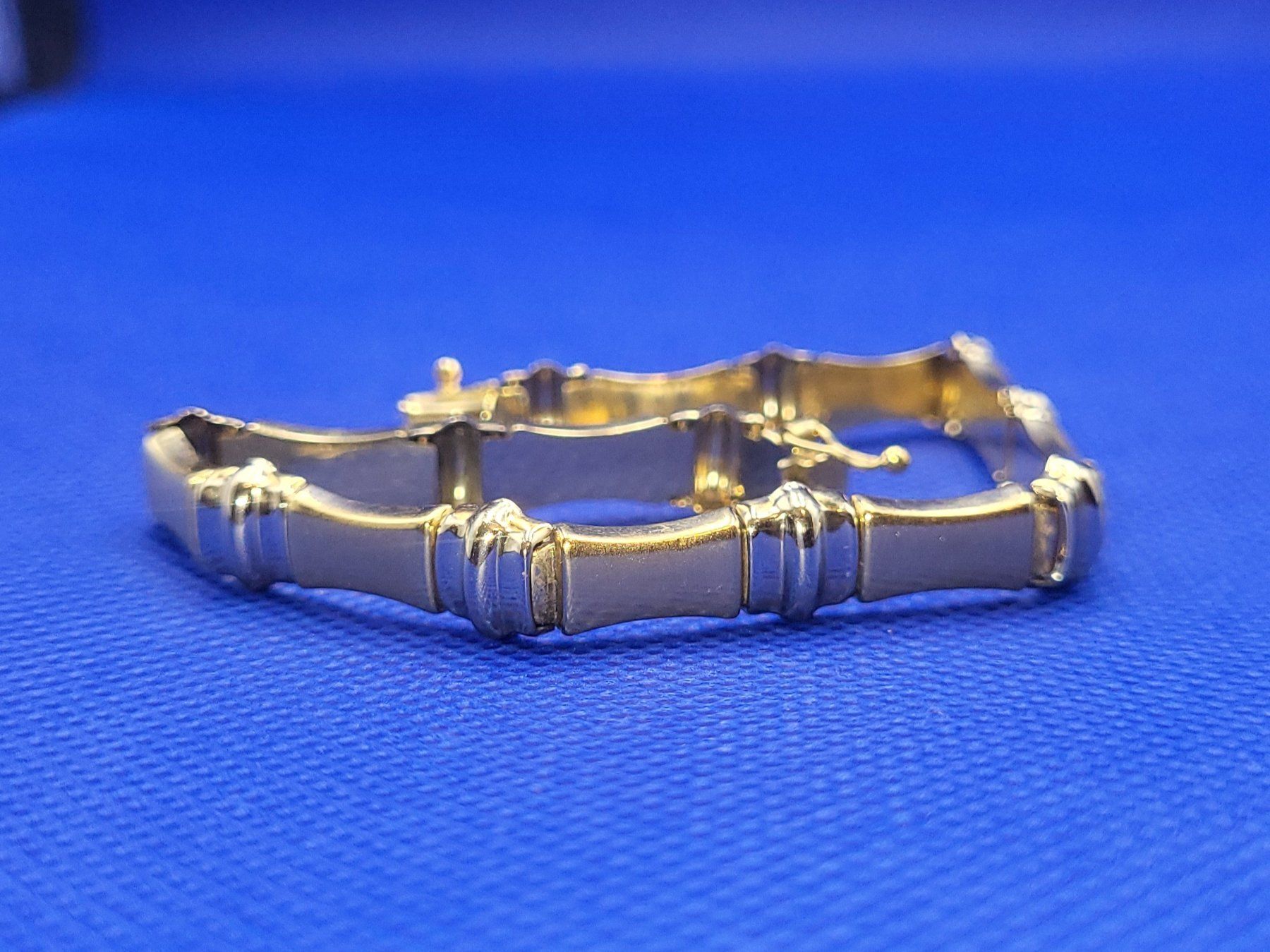 Bracciali & Braccialetti: Gold 585 Bicolour Armband – Usato da Wald ZH venduto da Aniade 7