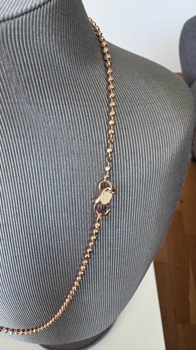 Ketten: Rose Gold Chain Necklace, Elegant Design – Neu (gemäss Beschreibung) aus Stäfa von Pandorasbox2021 1