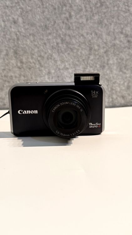 Canon PowerShot SX210 IS Digital Camera (Gold) 4245B001 B&H