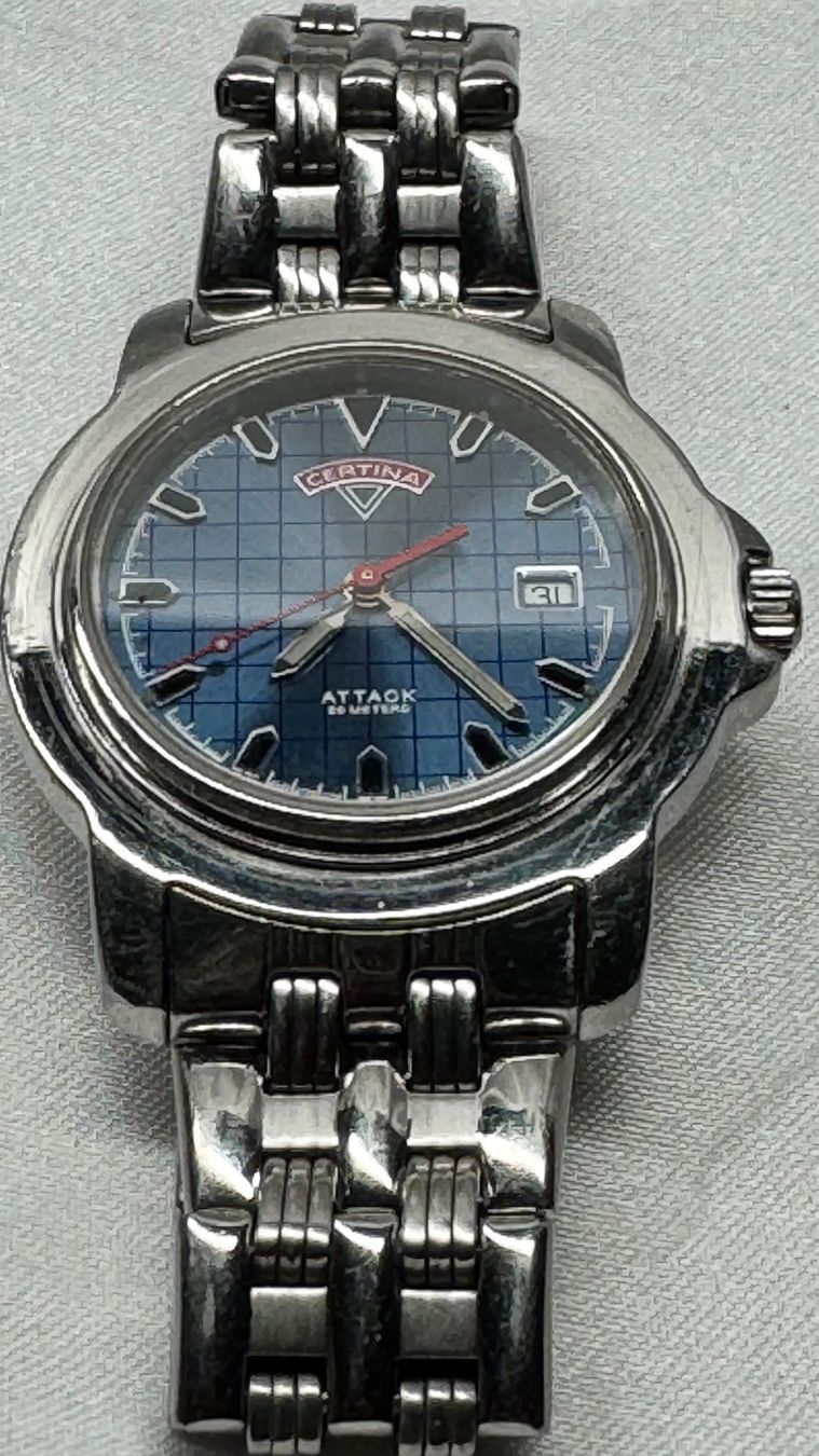 Certina Uhren: Gut erhaltene Vintage Certina Attack – Gebraucht aus Untersiggenthal von TimeandShine 8