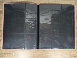 Album rangement pour cartes de collection Rose - 360 cartes