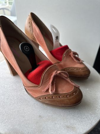 High heels leder weich 39 