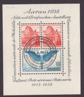 1938 Bloc Aarau W11obl 17.9.1938