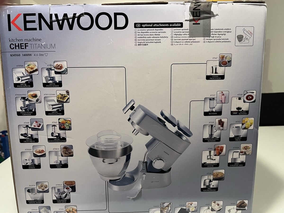 Kennwood Appareils de cuisine: Kenwood Kitchen aid chef Titanium Set – D'occasion à hölstein par lappland05