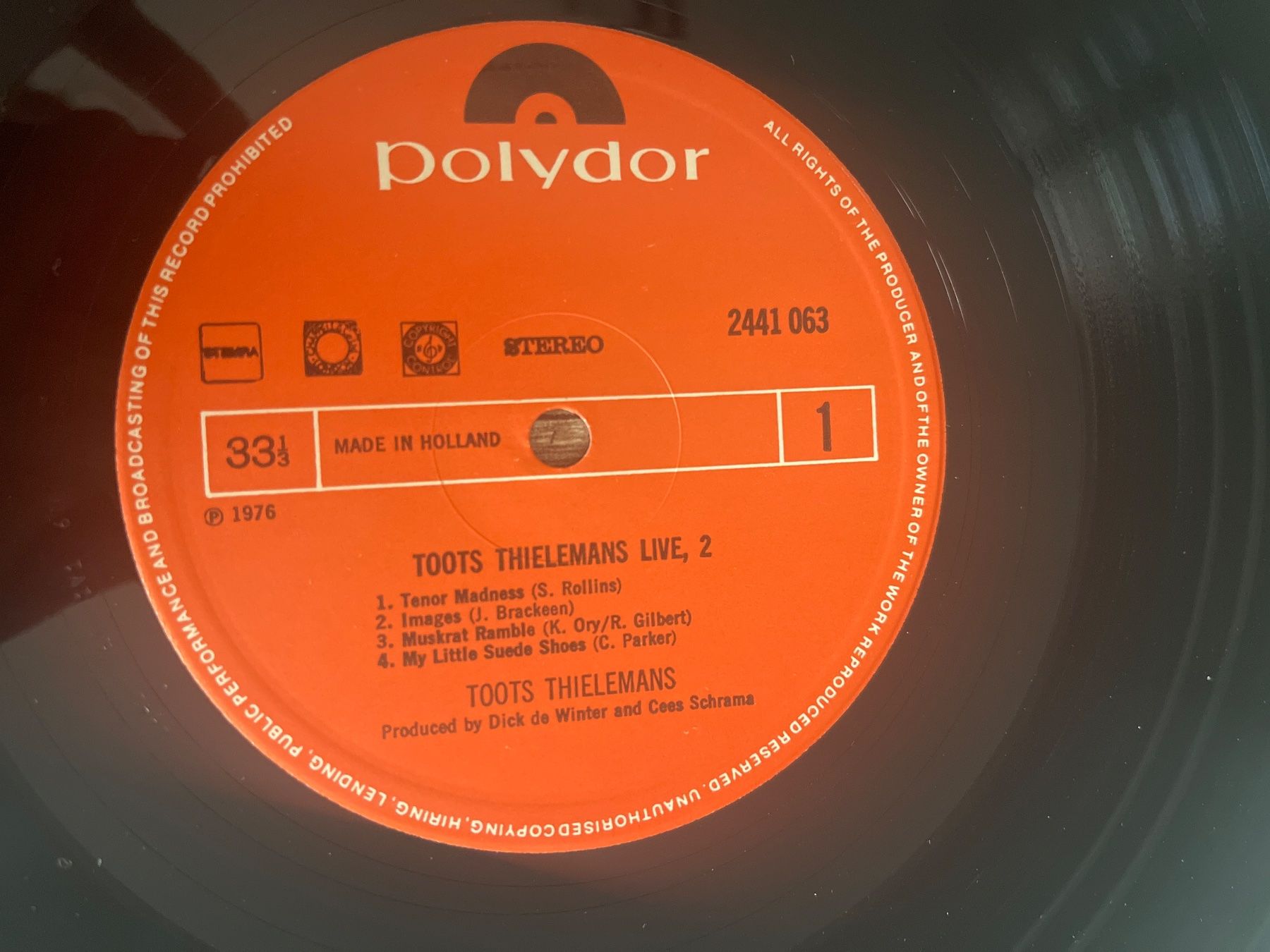 Schallplatten: A603/Toots Thielemans Live 2 – Gebraucht aus Frutigen von Philippe_jsp 2