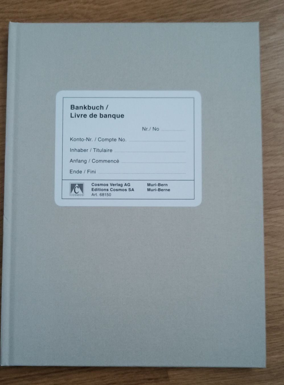 Libri: Bankbuch / Livre de banque – Nuovo (secondo la descrizione) da Dietlikon venduto da Dietlikon_Verkauf