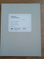 Bankbuch / Livre de banque