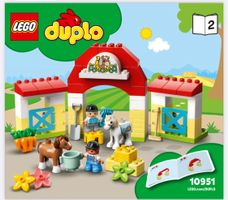 LEGO DUPLO 10951 Pferdestall und Ponypflege
