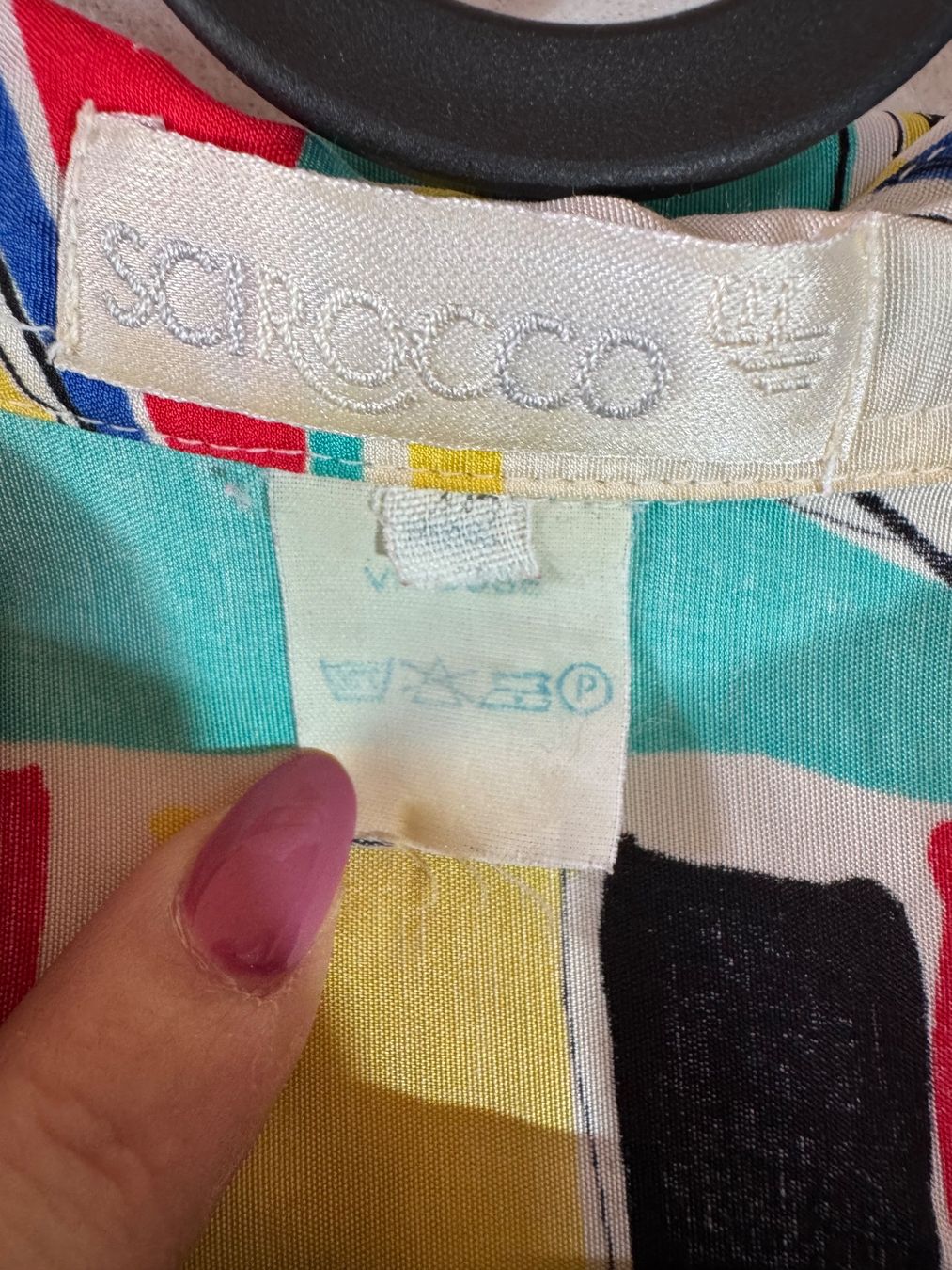 Camicette: Farbenfrohe Vintage Bluse von Scirocco Gr. 42 – Usato da Grosswangen venduto da second_hand_dress 4