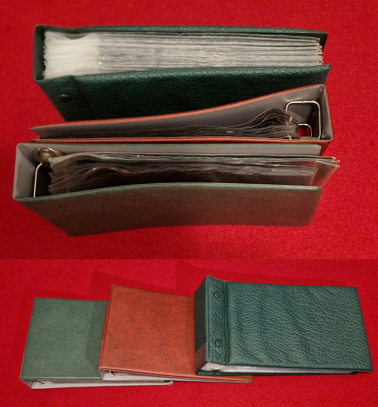 Album: Vintage 3 Ansichtskarten-/Postkarten-Alben mit Plastikhüllen – Usato da Zürich venduto da silver-team 1