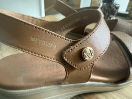 MEPHISTO Sandalen Leder braun Grösse 40 Damen