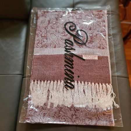 NEU Wunderschöne 70x180cm Stola/ Schal 70%Pashmina 30% Seide
